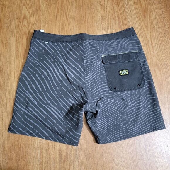 Rip Curl Mirage Mind Wave Men's Boardshorts Shorts Size 38 Stretch Special Dye - Picture 4 of 12